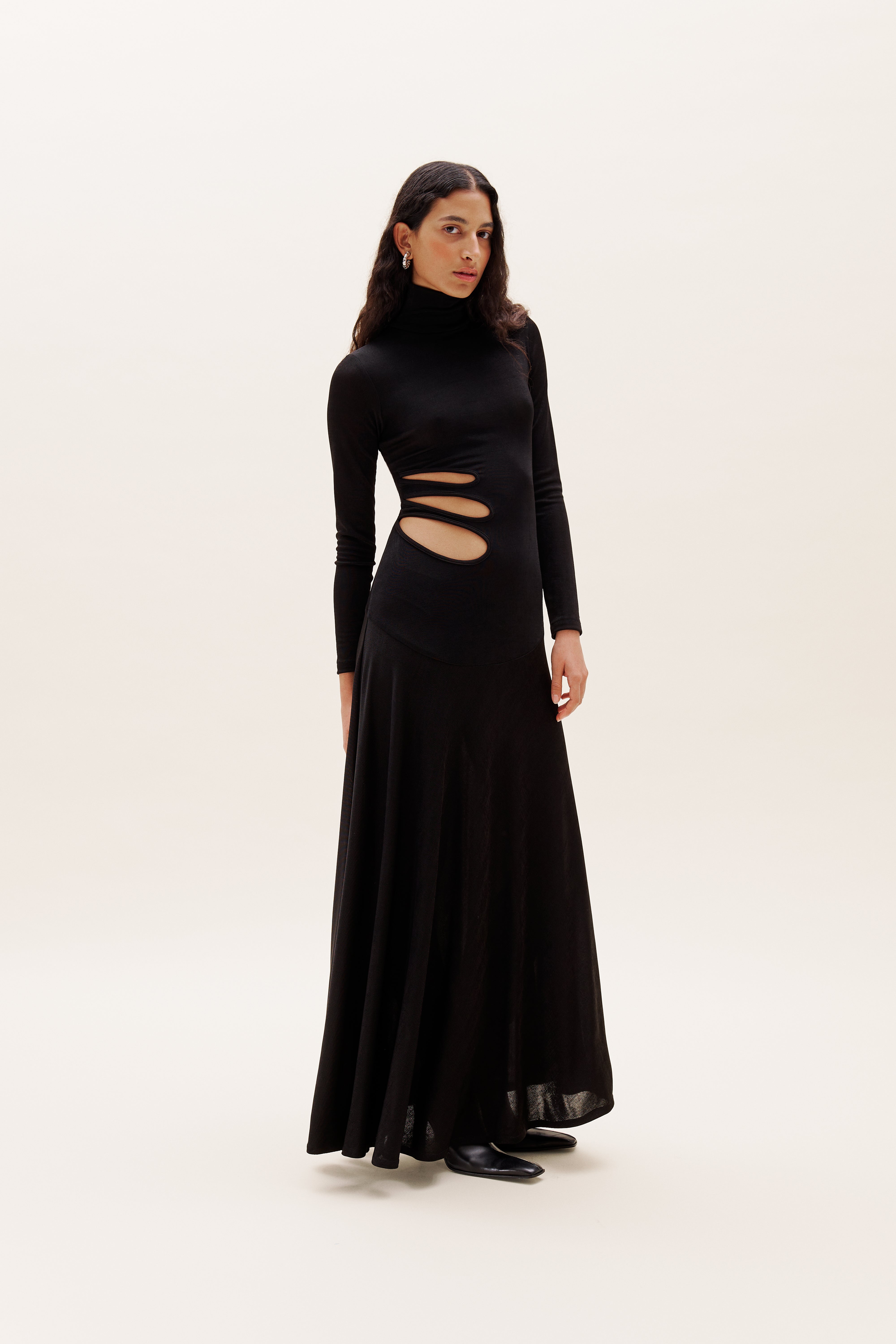 Black Lily Long Dress