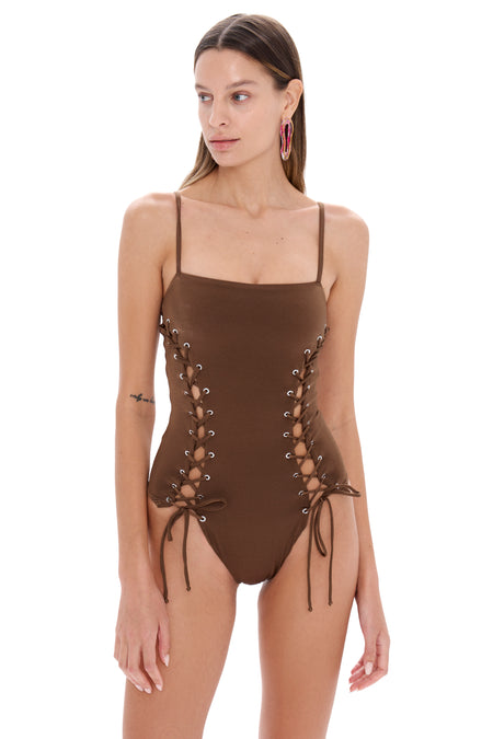 SELIA RICHWOOD - Woman - Brown - Top