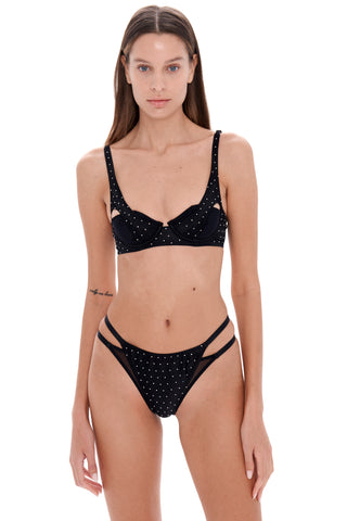 Reggiseno a triangolo nero Astra 