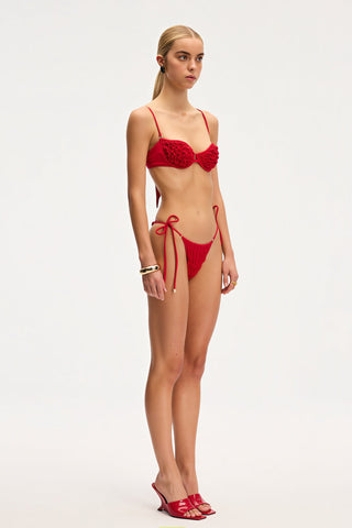 Poncik Red Bikini Bottom