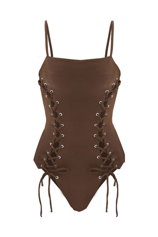 Ada Brown Swimsuit