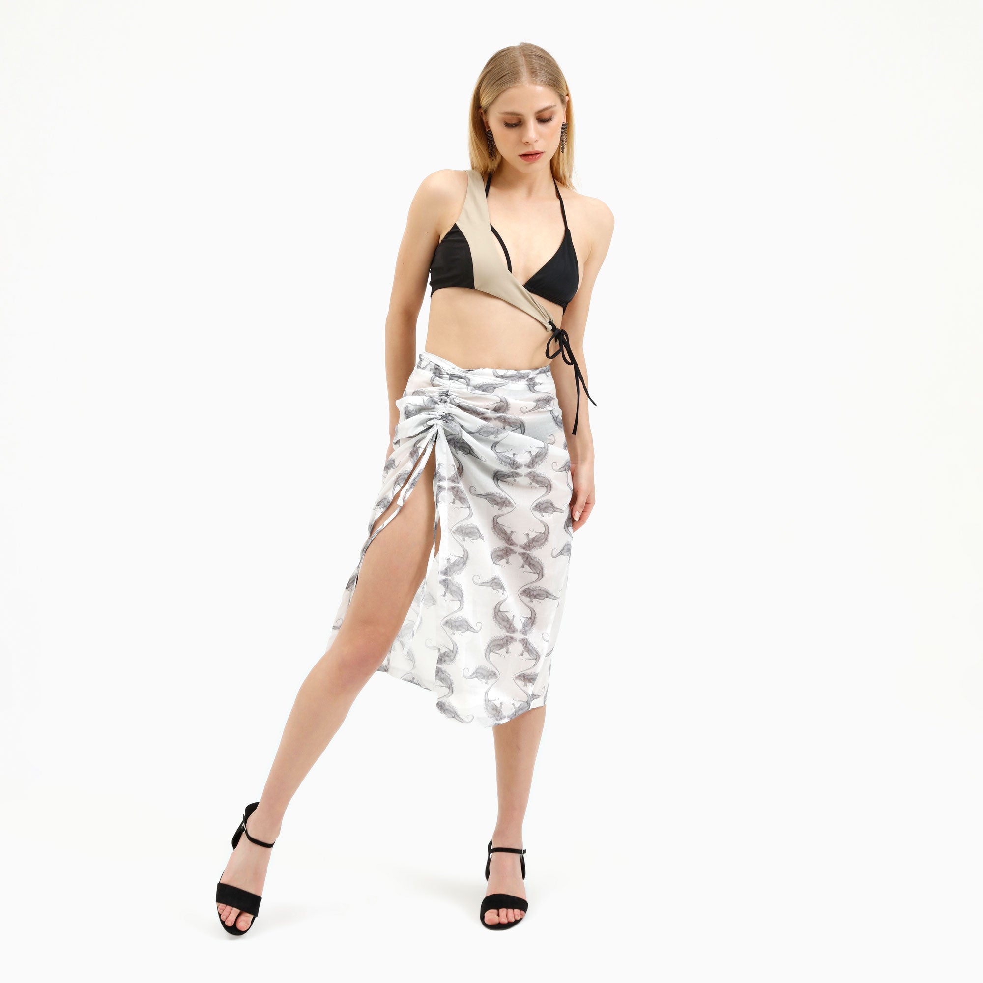 Chameleon Midi Beach Skirt